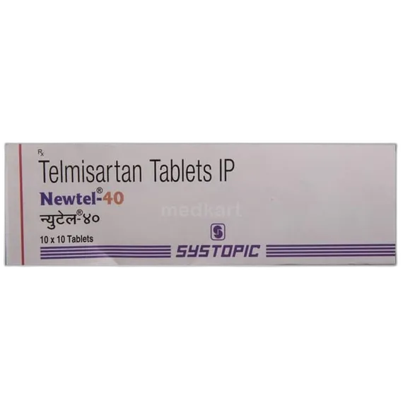 newtel 40mg tablet 10's